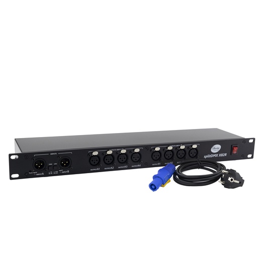 Фото Сплиттер DMX Siberian Lighting SL-SDX82R splitDMX X82R