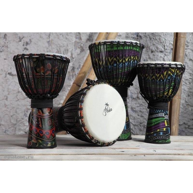 Фото YUKA DJPC08-16 - Джембе с верёвочной настройкой Юка