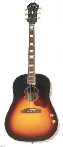 Фото Электроакустическая гитара EPIPHONE JOHN LENNON EJ-160E VINTAGE CHERRY SUNBURST CH HDWE