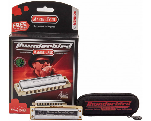 Фото HOHNER Marine Band Thunderbird E low - Губная гармоника диатоническая Хонер