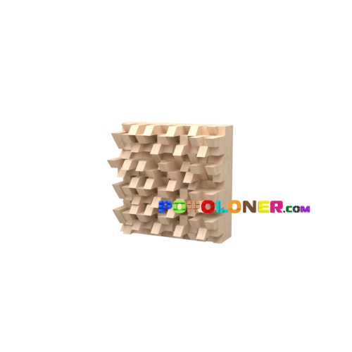 Фото Деревянная акустическая панель — 2D