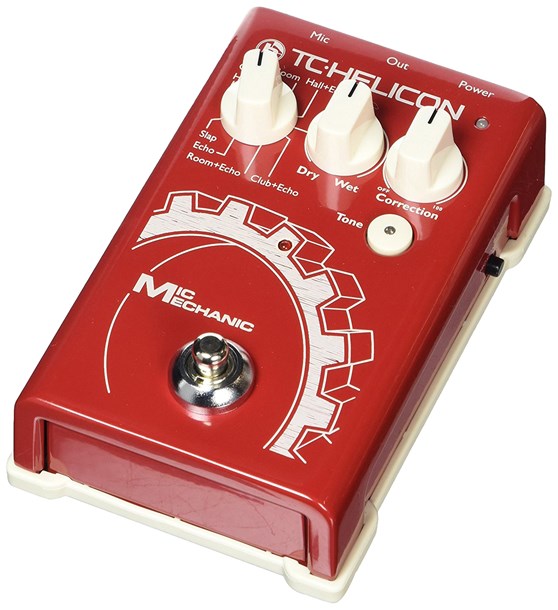 Фото Педаль эффекта TC HELICON VOICETONE MIC MECHANIC