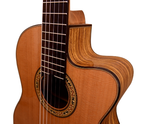 Фото Dowina Marus CLC Классическая гитара со звукоснимателем 