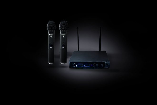 Фото Беспроводная микрофонная система DSP-DUO-UHF-M850/F5  Prodipe