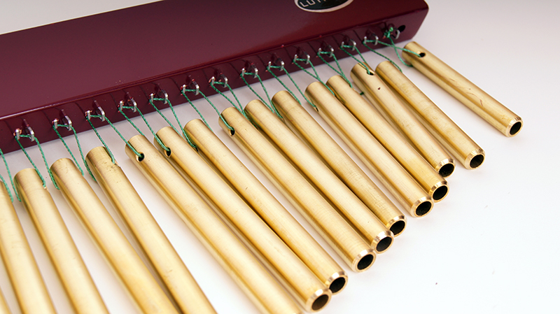 Фото Планка с чимес, (планка с подвешенными 36 трубочками латунь) Fleet FL-36B