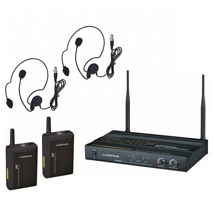 Фото Радиосистема с двумя головными микрофонами OPUS UHF 922HS