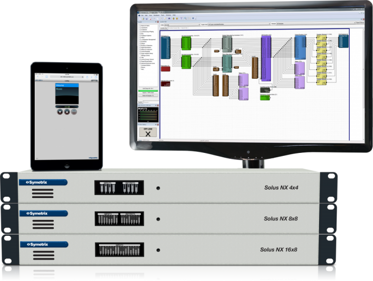 Фото Symetrix Solus NX 16x8
