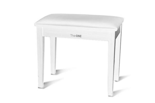 Фото The ONE piano bench white