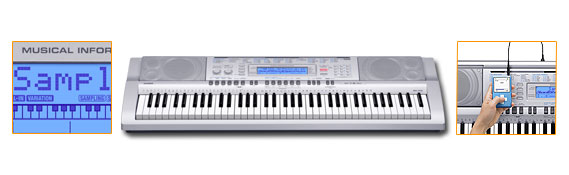 Фото Синтезатор CASIO WK-210