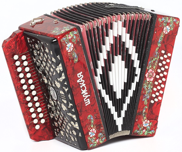 Фото Гармонь "Шуйская" Шуйская гармонь SZ51XL-D-RED