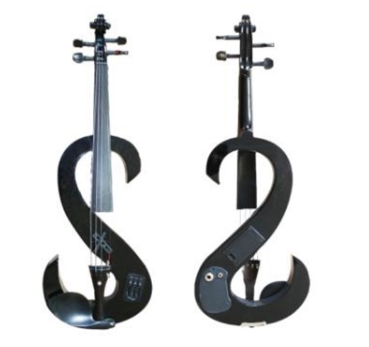 Фото HVE/HVE-06K Электроскрипка, с футляром и смычком, Foix