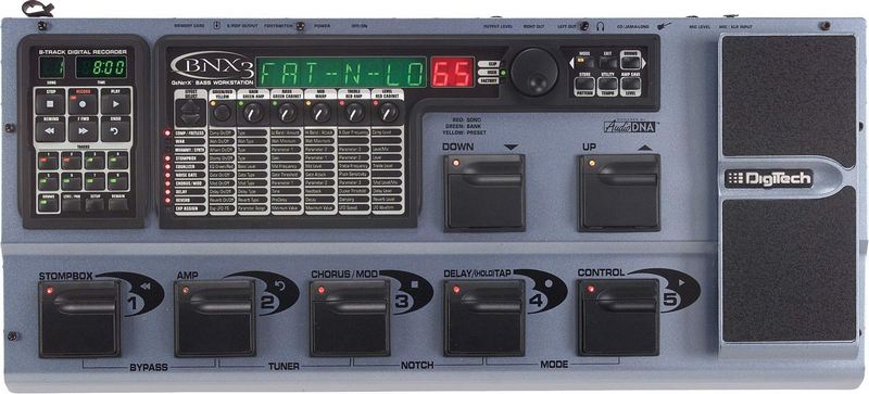 Фото Басовый процессор DIGITECH BNX3 GENETX MULTI-MODELING BASS WORKSTATION