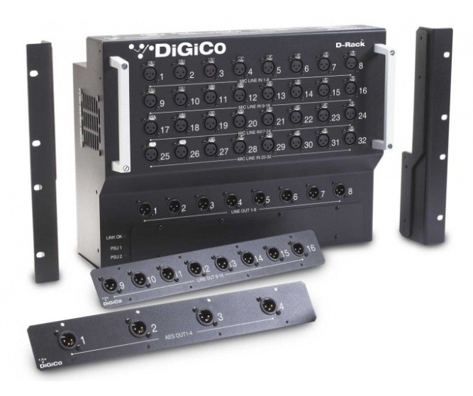 Фото Оптический интерфейс DiGiCo MOD-D-RACK-OP