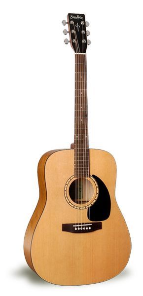 Фото Simon & Patrick WOODLAND CEDAR A3T+Кейс  электроакустическая гитара Dreadnought, цвет - натуральный