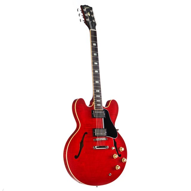 Фото GIBSON 2018 MEMPHIS ES-335 FIGURED ANTIQUE SIXTIES CHERRY