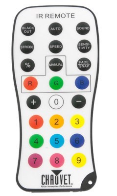 Фото CHAUVET COLORrail IRC Светодиодный RGB прожектор с ИК пультом