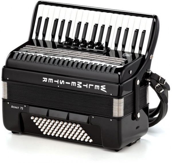 Фото Weltmeister Achat 72 аккордеон 34/72/III/5/3 черный