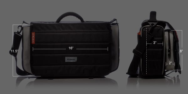 Фото Mono EFX-PDR-GRY Сумка для аппаратуры и аксессуаров