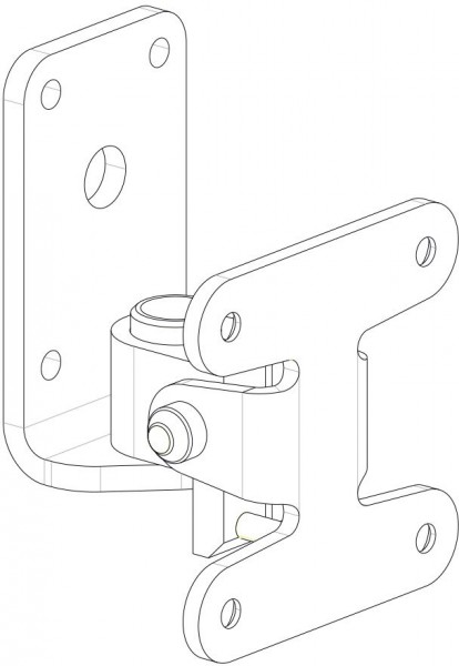 Фото MARTIN AUDIO CDDWB10/12B Крепление на стену