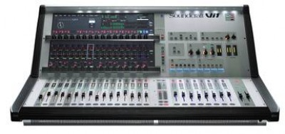 Фото Soundcraft Vi1 - 64MO цифровая консоль Vi1 с оптическим интерфейсом, 64 входа (16 local + 48 stage box)