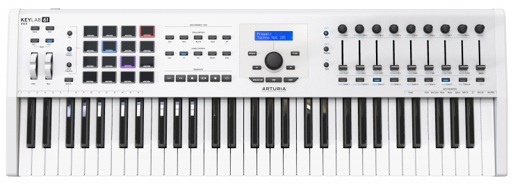 Фото Arturia KeyLab mkII 61 White