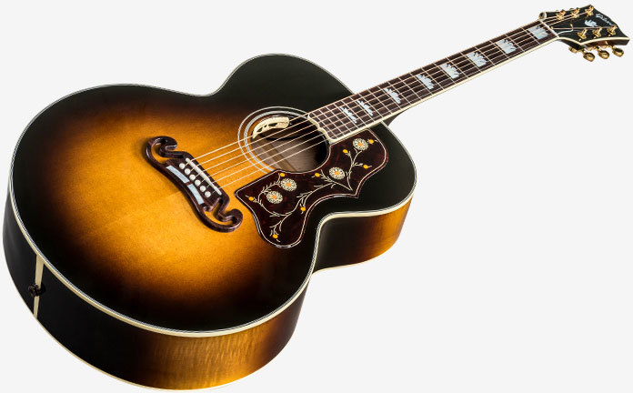 Фото GIBSON 2018 SJ-200 Vintage Vintage Sunburst