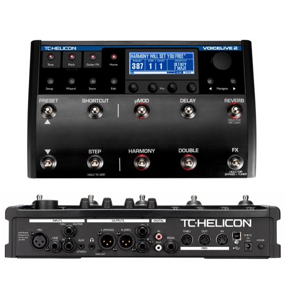 Фото TC HELICON VoiceLive 2 with VLOOP Напольный процессор эффектов