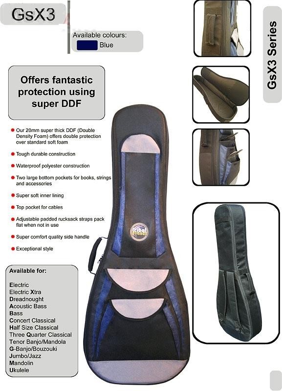 Фото Tribal Planet GsX-3XB Чехол для электро гитары