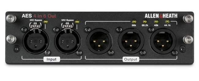 Фото Звуковая карта ALLEN&HEATH DLIVE-M-DL-AES6I4O-A