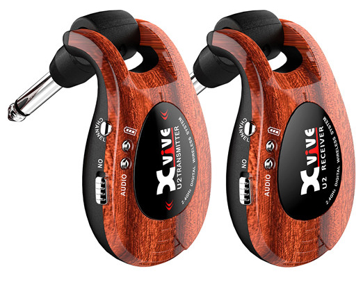 Фото XVIVE U2 Guitar wireless system wood