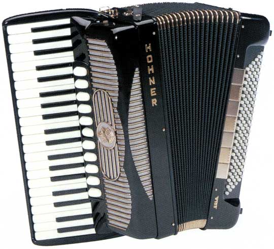 Фото Аккордеон HOHNER Gola 414 Black (A 1400)
