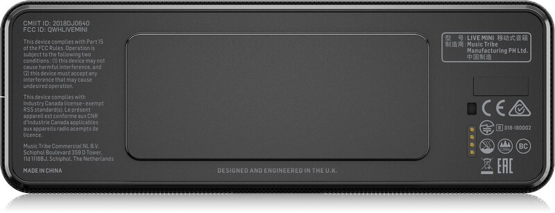 Фото Портативная акустическая система Tannoy LIVE MINI  