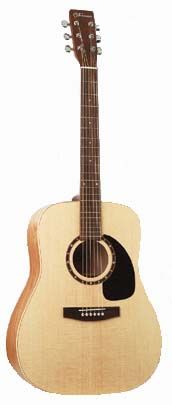 Фото Norman ENCORE B20+Кейс  акустическая гитара Dreadnought, цвет - натуральный