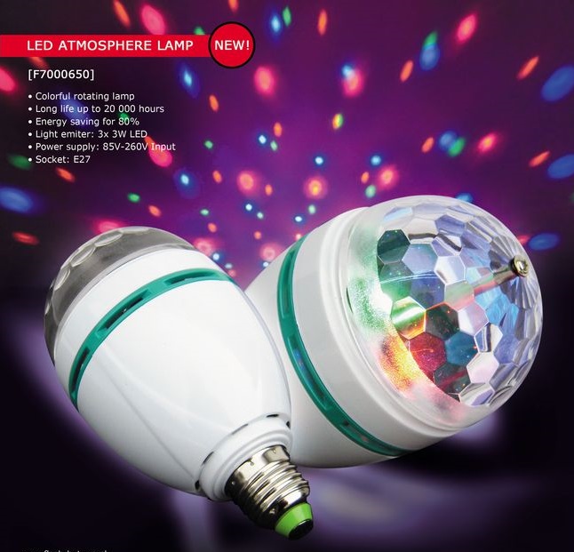 Фото Flash LED ATMOSPHERE Светодиодный световой эффект-лампа