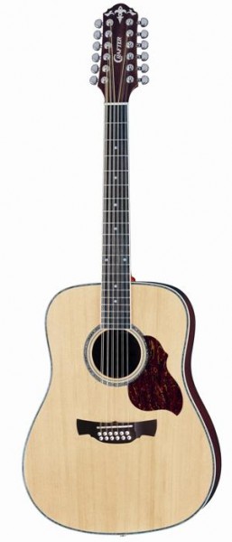 Фото 12-ти струнная акустическая гитара CRAFTER D-8-12/N + Чехол