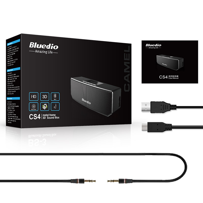 Фото Портативная акустическая система Bluedio CS-4 Black