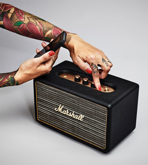 Фото Портативная акустическая система MARSHALL Acton Black