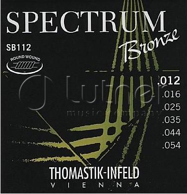 Фото Комплект струн Thomastik SB112 Spectrum Bronze для акустической гитары