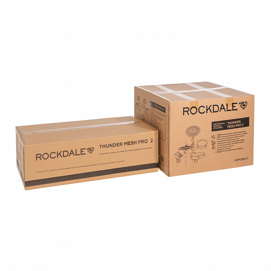 Фото Электронная ударная установка ROCKDALE Thunder Mesh PRO 2