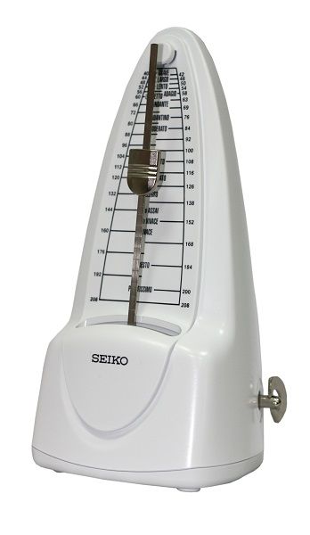 Фото Метроном механический со звонком Seiko SPM320 White