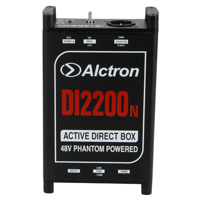 Фото Преобразователь акустического сигнала Alctron DI2200N D.I. Box, активный