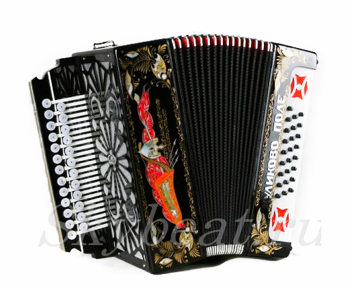 Фото Гармонь КУЛИКОВО ПОЛЕ в тональности на заказ, с инкрустацией