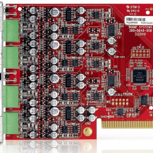 Фото Карта аудиовходов Biamp Tesira SIC-4 CK