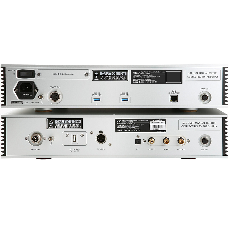 Фото Сетевой проигрыватель Aurender N30SA Silver 8Tb