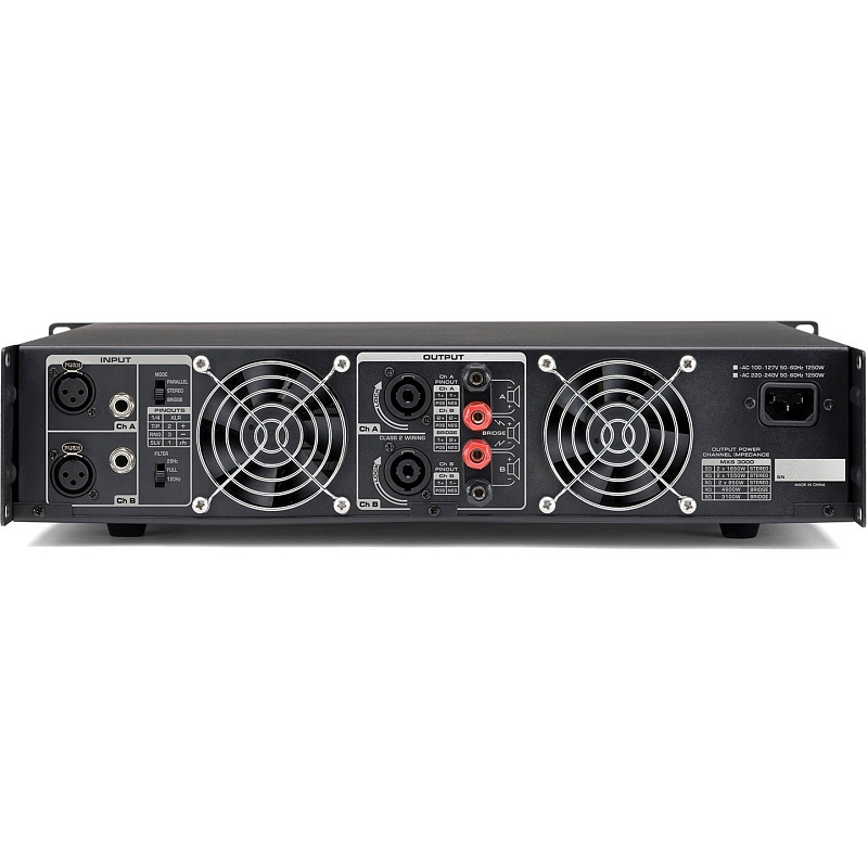 Фото Профессиональный усилитель мощности SAMSON MXS 3000