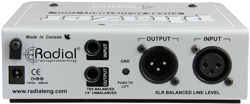 Фото Radial Phazer  Портативный фазировщик/ обрезной фильтр