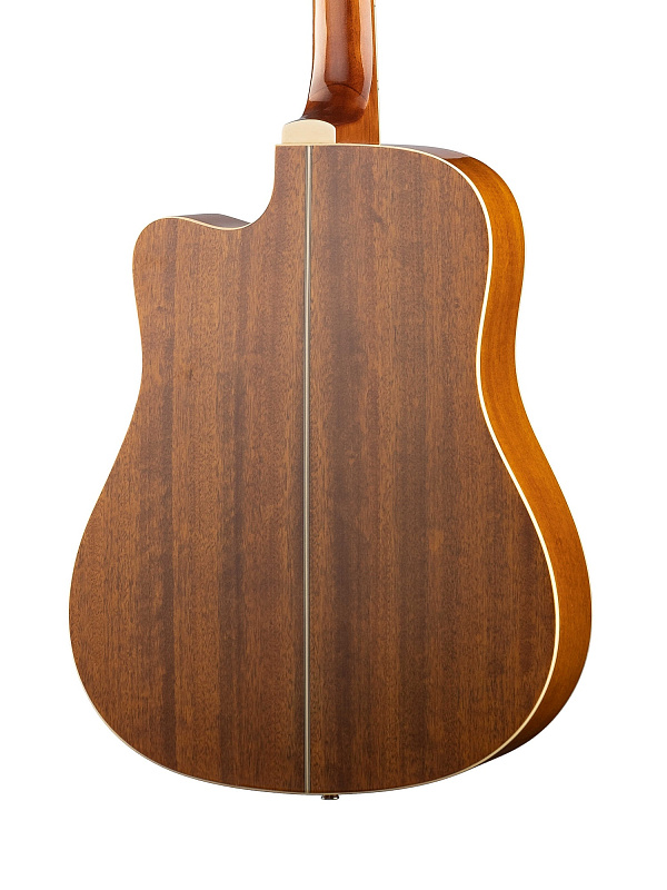 Фото Акустическая гитара, с вырезом, цвет натуральный Caraya F668C-N
