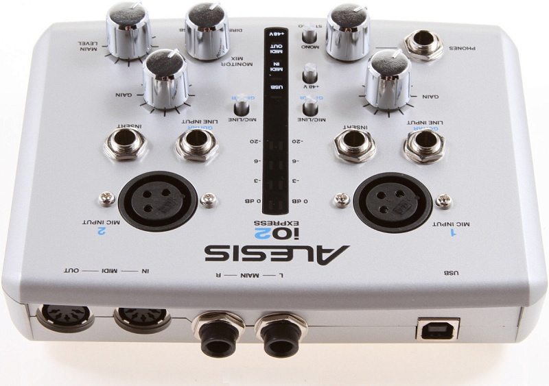 Фото ALESIS IO|2 Express аудио интерфейс