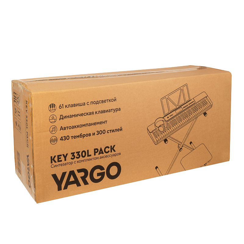 Фото Синтезатор YARGO KEY 330L PACK (набор)