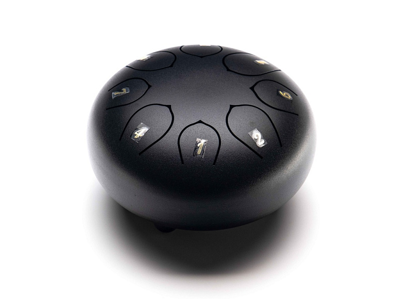 Фото FTD-68C-BK Глюкофон, 15см, До мажор, черный, Foix